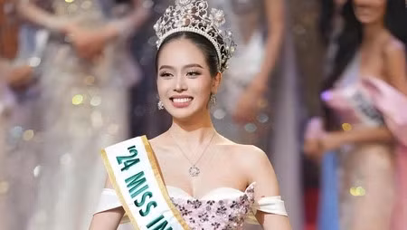 Hoa hậu Thanh Thủy làm nên kì tích khi đăng quang Hoa hậu Quốc tế 2024. Ảnh: Nhân vật cung cấp