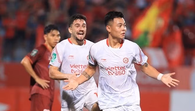 Cầu thủ Nguyễn Đức Chiến rời Thể Công Viettel và gia nhập một đội bóng mới ở V.League 2025-2026, tạo nên một trong những thương vụ đáng chú ý nhất giải. Ảnh: Thể Công Viettel