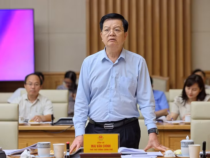 Phó Thủ tướng Mai Văn Chính phát biểu tại Hội nghị - Ảnh: VGP/Nhật Bắc