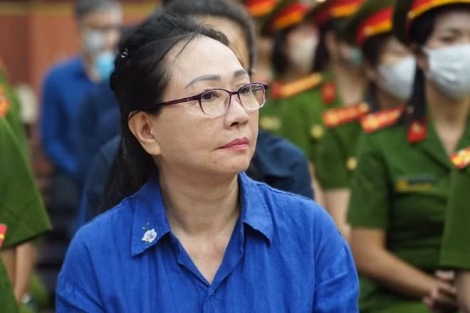 Trương Mỹ Lan tại giai đoạn 2 xét xử. Ảnh: Anh Tú