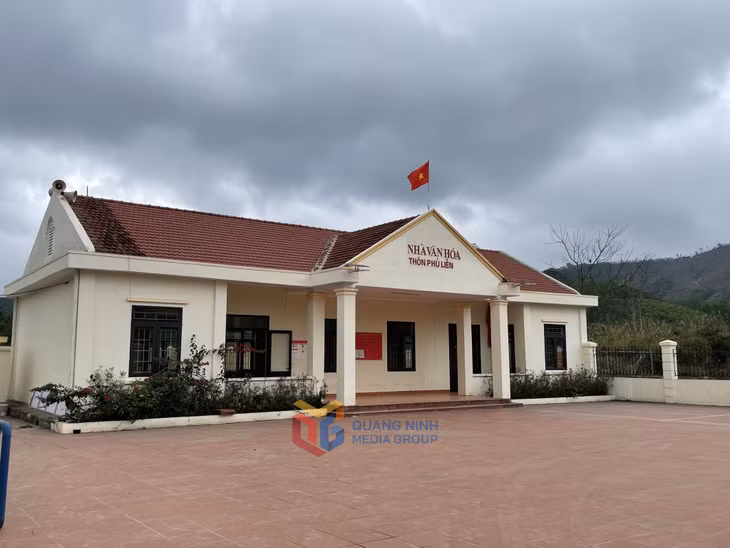 Nhà Văn hóa thôn Phủ Liễn (xã Lương Minh) được đầu tư khang trang, rộng rãi.
