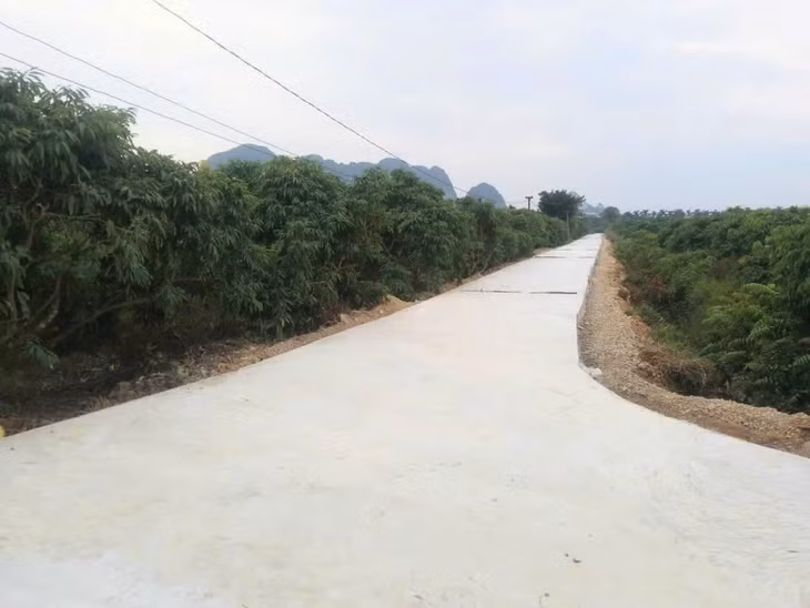 Hạ tầng giao thông kết nối vùng nông nghiệp Yên Tử.