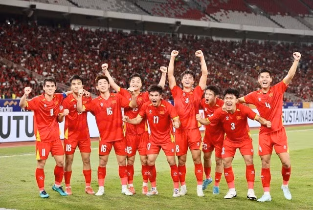 U23 Việt Nam vô địch giải U23 Đông Nam Á 2025. Ảnh: VFF