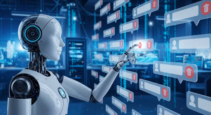 AI đang rà quét và xóa bình luận trên mạng xã hội