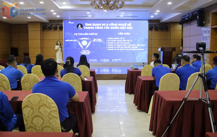  tập huấn ứng dụng trí tuệ nhân tạo (AI) trong công tác Đoàn - Hội - Đội