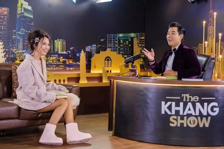 Hiền Thục xuất hiện trong chương trình The Khang Show