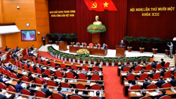 Sau Hội nghị Trung ương 11 khóa XIII, Bộ Chính trị, Ban Bí thư đã ban hành một số kết luận về tiếp tục triển khai các nhiệm vụ bảo đảm tổ chức bộ máy của đơn vị hành chính 2 cấp hoạt động thông suốt, hiệu quả. (Ảnh: ĐĂNG KHOA)