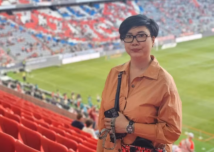 Bà Đỗ Phương Chi - chuyên gia khai thác bản quyền thể thao tại Việt Nam. Ảnh: Nhân vật cung cấp