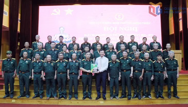 Hội CCB phường Đông Triều ra mắt ban chấp hành, ban thường vụ, ủy ban kiểm tra sau sắp xếp chính quyền địa phương 2 cấp, tháng 7/2025.