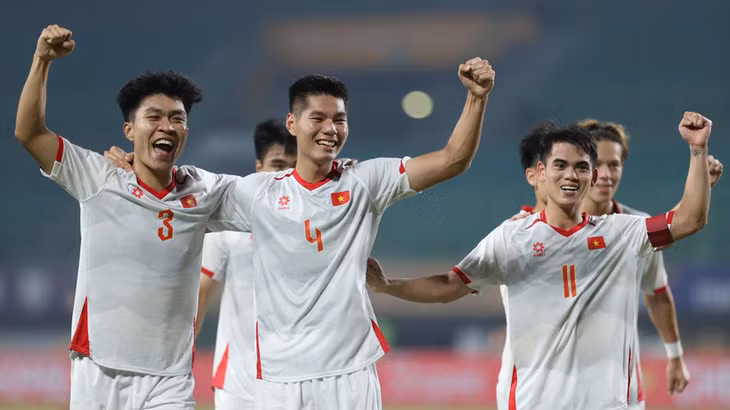 Các cầu thủ U23 Việt Nam có trận ra quân thuận lợi. (Ảnh: VFF)