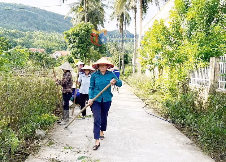 Chị Lâm Thị Thanh Hải không chỉ là cán bộ mà còn là người uy tín luôn đi đầu tham gia các phong trào của Khu phố Hà Phong 3.