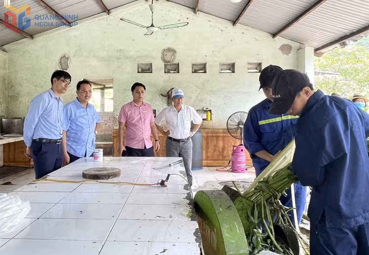 Cán bộ Sở KH&amp;CN kiểm tra tiến độ thực hiện nhiệm vụ KH&amp;CN tại Công ty CP Thiên Thuận Tường (TP Cẩm Phả).