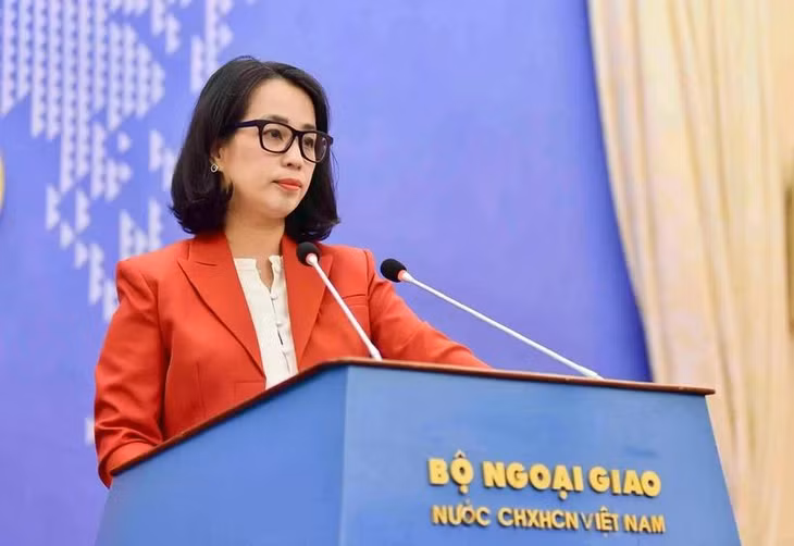 Người Phát ngôn Bộ Ngoại giao Việt Nam Phạm Thu Hằng. (Ảnh: BNG)