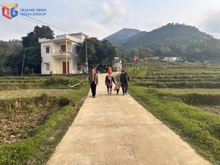Tuyến đường giao thông nông thôn xã Hoành Mô, huyện Bình Liêu là tài sản kết cấu hạ tầng phải kiểm kê.