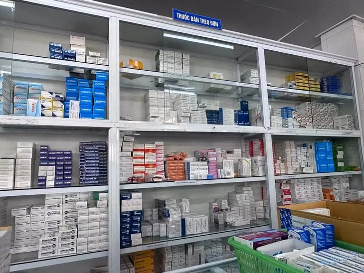 Quầy thuốc tại một bệnh viện. (Ảnh: T.G/Vietnam+)