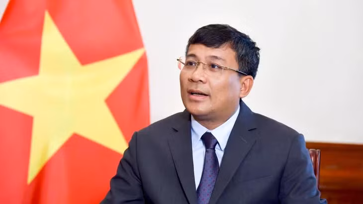 Thứ trưởng thường trực Bộ Ngoại giao Nguyễn Minh Vũ. (Ảnh: BNG)