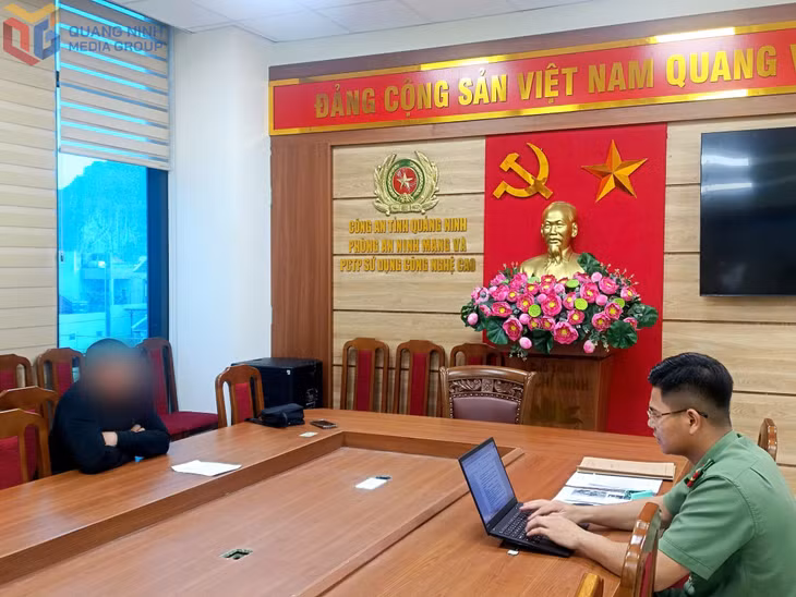 Trường hợp N.V.T làm việc tại cơ quan Công an.
