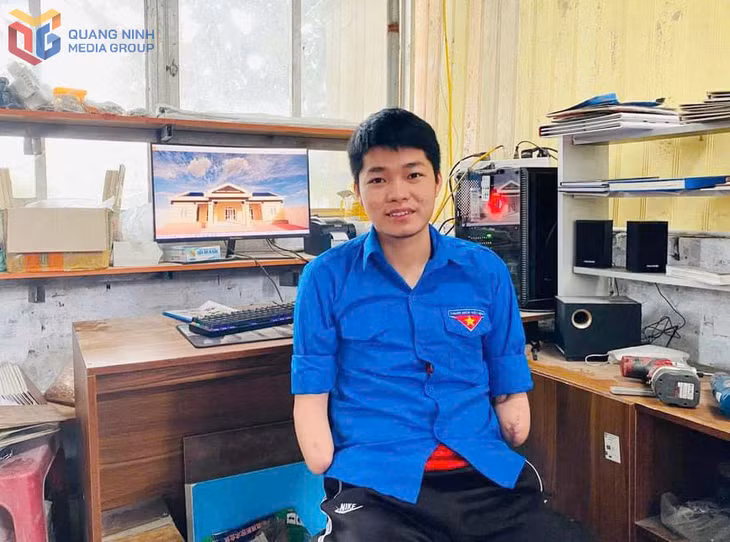 Anh Hoàng Minh Sơn vẫn từng ngày cố gắng tạo dựng cho mình cuộc sống tốt đẹp hơn.