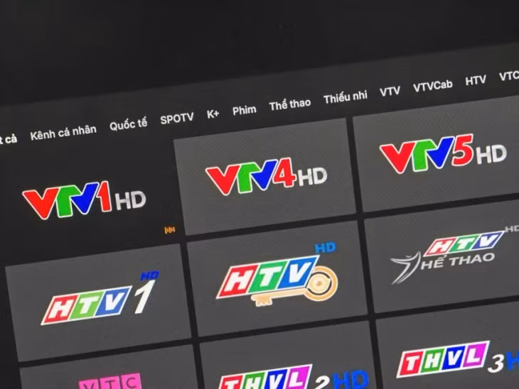 Nhiều kênh VTV biến mất khỏi app OTT hồi đầu năm.