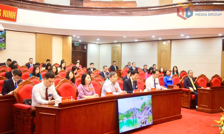 Các đại biểu tham dự Đại hội Đảng bộ Văn phòng Tỉnh ủy lần thứ IX, nhiệm kỳ 2025-2030.