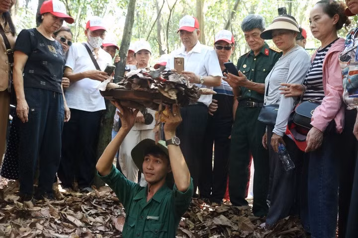 Địa đạo Củ Chi là địa chỉ mà rất đông khách du lịch và người dân TP.HCM muốn đến trong dịp lễ 30/4 này. (Ảnh: KDL Địa đạo Củ Chi)