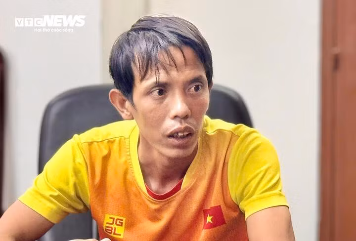 Lê Văn Trường tại cơ quan điều tra.