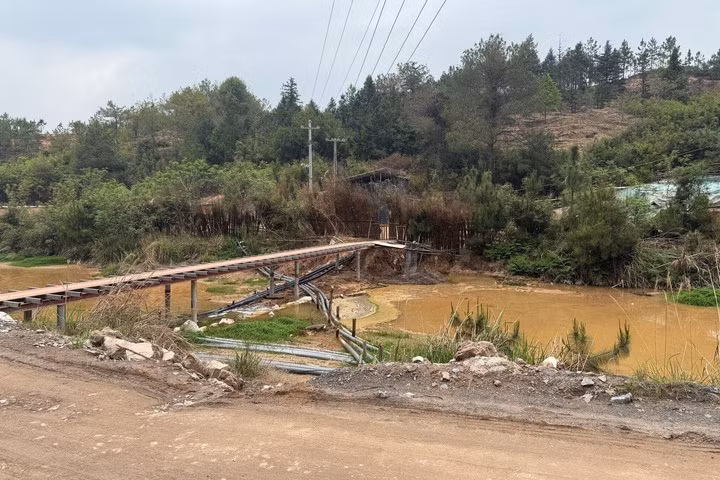 Một mỏ đất hiếm ở Trung Quốc.