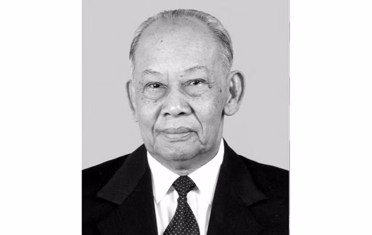 Đồng chí Đại tướng Khamtai Siphandone, nguyên Chủ tịch Ban Chấp hành Trung ương Đảng Nhân dân Cách mạng Lào, nguyên Chủ tịch nước Cộng hòa Dân chủ Nhân dân Lào. (Ảnh: TTXVN phát)