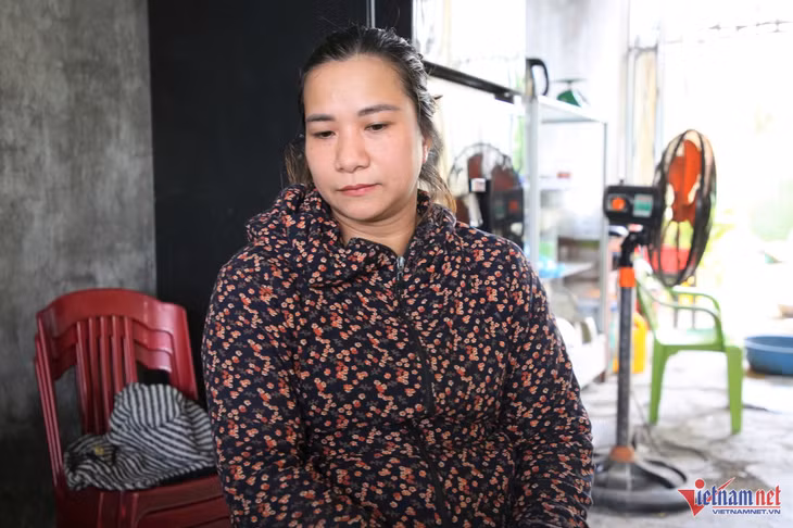 Bà Nguyễn Thị Bích Tâm chia sẻ với PV VietNamNet về vụ việc. Ảnh: Hà Nam