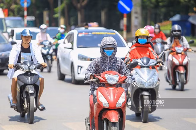 Dự báo thời tiết ở Bắc Bộ ngày mai có nắng nóng. Ảnh: Tô Thế