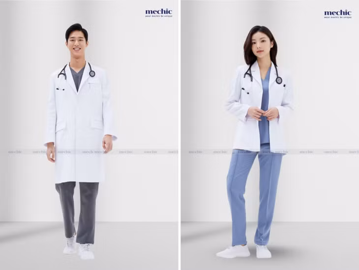 MECHIC cung cấp áo blouse tay ngắn và tay dài