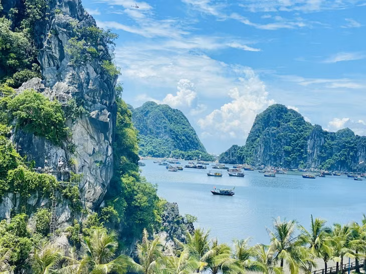 Một điểm du lịch "xanh" tại tỉnh Quảng Ninh.