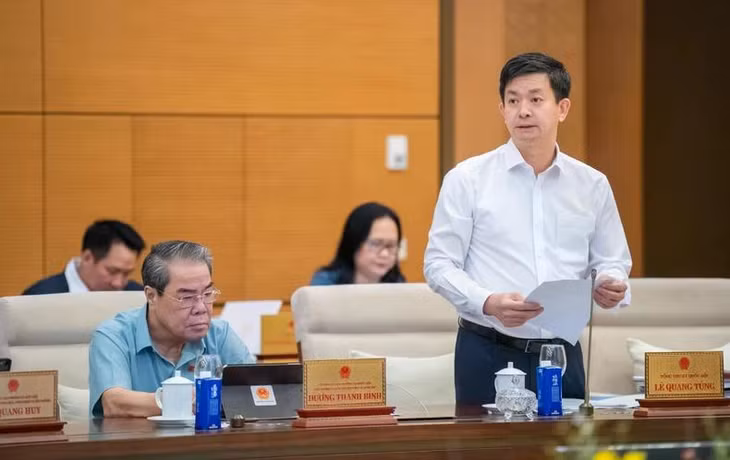 Tổng Thư ký Quốc hội, Chủ nhiệm Văn phòng Quốc hội Lê Quang Tùng. (Ảnh: Media Quốc hội)