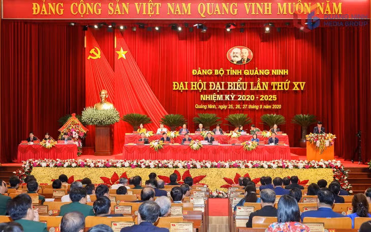 Quang cảnh Đại hội Đại biểu Đảng bộ tỉnh Quảng Ninh lần thứ XV.