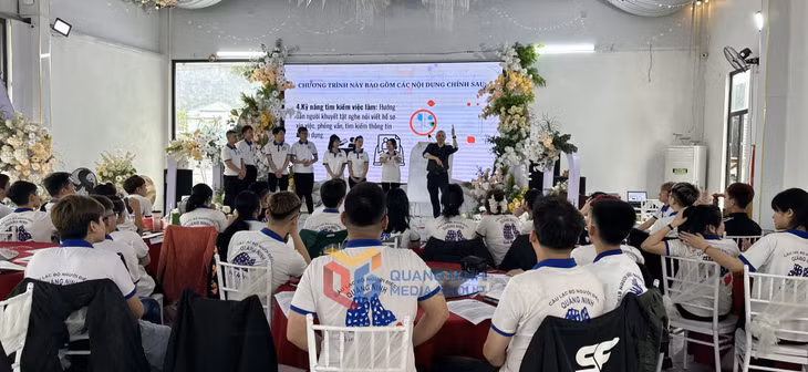 Các học viên tham gia tập huấn.