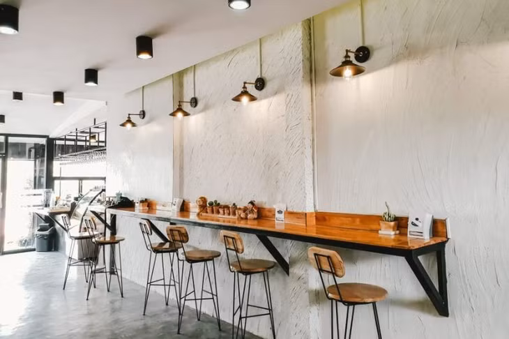 Báo giá thiết kế thi công nội thất quán cafe