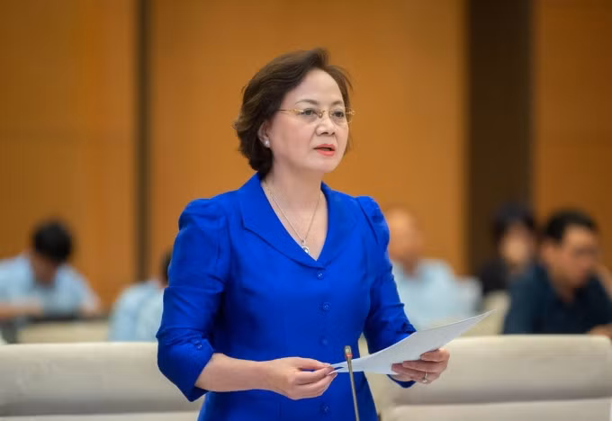 Bộ trưởng Nội vụ Phạm Thị Thanh Trà. Ảnh: Media Quốc hội