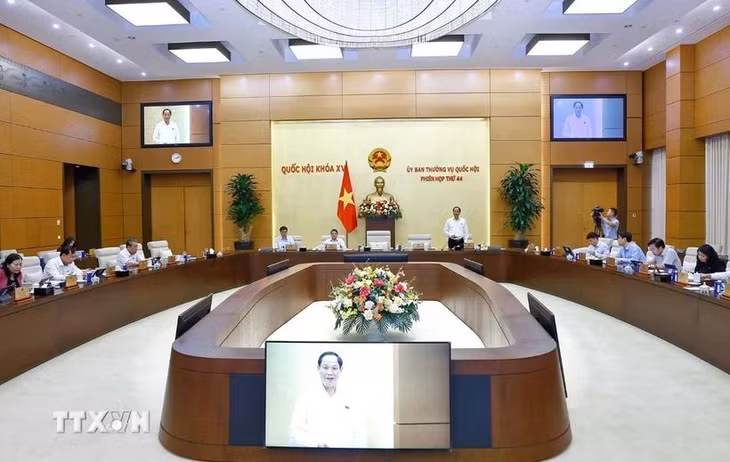 Phó Chủ tịch Quốc hội Trần Quang Phương phát biểu. (Ảnh: Doãn Tấn/TTXVN)