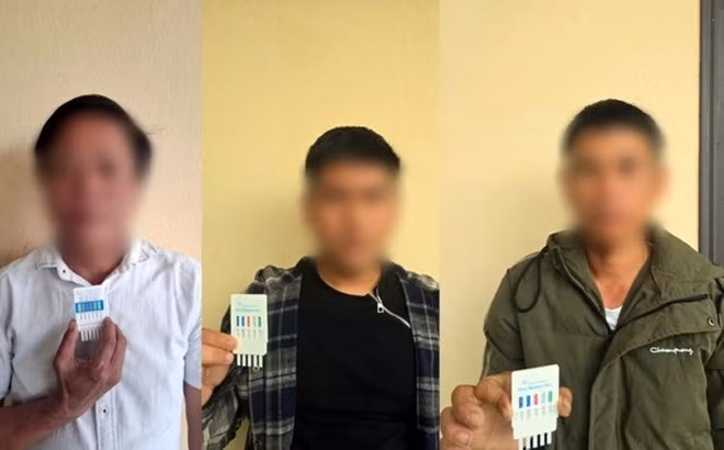 Ba đối tượng liên quan bị công an Hội An triệu tập làm việc. Ảnh: CACC