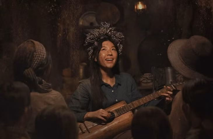 Diễm Hằng Lamoon hóa thân thành Út Khờ trong phim.