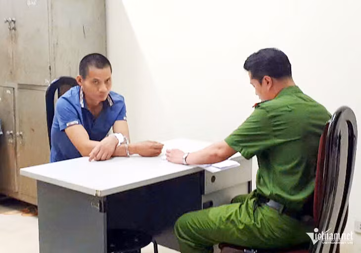 Vũ Văn Lịch tại cơ quan công an