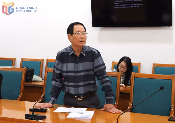 Đại diện Hiệp hội Du lịch tỉnh đề xuất ý kiến. 