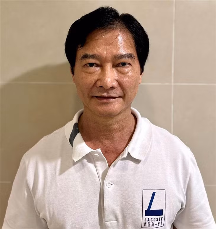 Bị can Huỳnh Tuấn Ân, chủ tịch Tập đoàn Tuấn Ân thời điểm bị bắt tạm giam - Ảnh: Bộ Công an