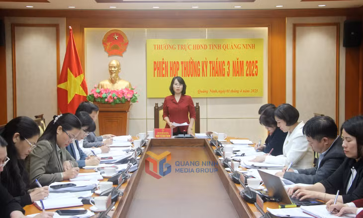 Đồng chí Trịnh Thị Minh Thanh, Phó Bí thư Thường trực Tỉnh ủy, Chủ tịch HĐND tỉnh, phát biểu kết luận.