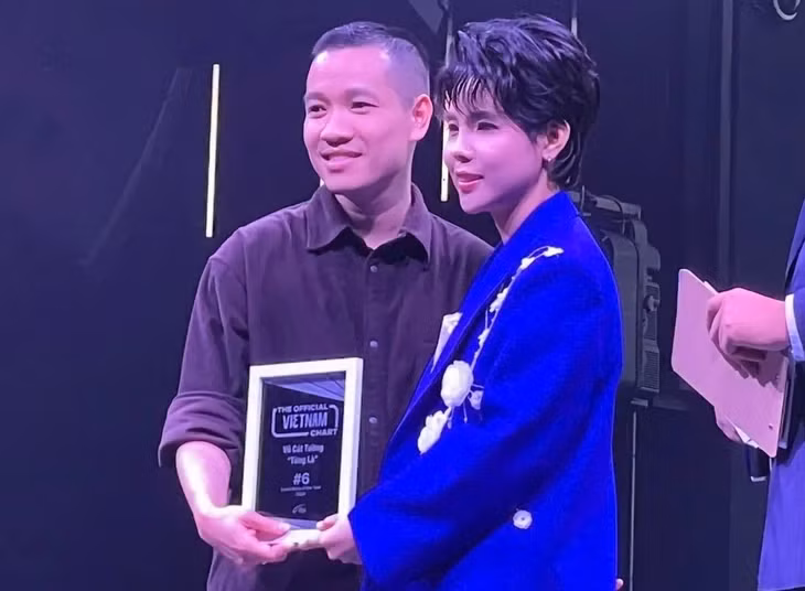 Vũ Cát Tường là một trong 10 nghệ sĩ nhận giải Top 10 Local Songs - Ảnh: LAN HƯƠNG