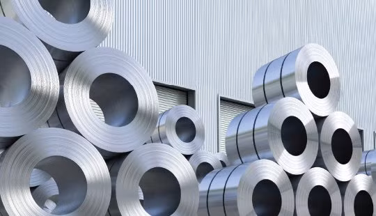 Tôn mạ kẽm được ứng dụng cho các công trình. Ảnh: Sắt thép Sata