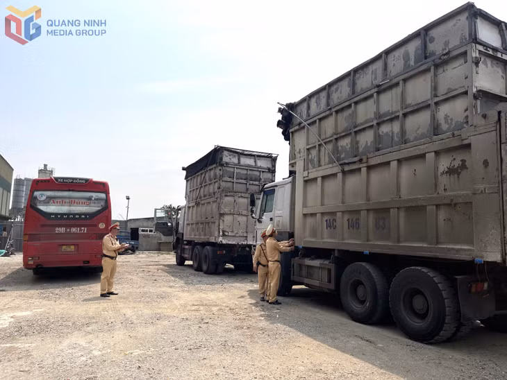 Nhiều xe chở dăm gỗ cơi nới thành thùng hơn 2m so với thiết kế của nhà sản xuất.