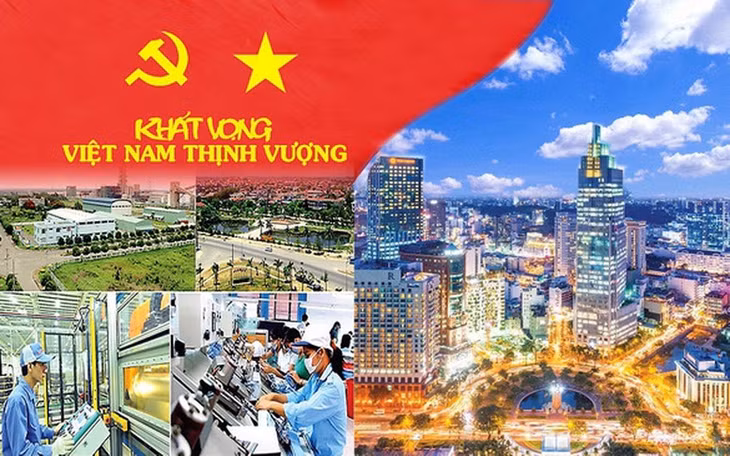 Chúng ta bước tiếp, vững vàng tiến vào kỷ nguyên mới với khát vọng xây dựng một Việt Nam hùng cường, giàu mạnh, văn minh, thịnh vượng, người dân thực sự ấm no và hạnh phúc
