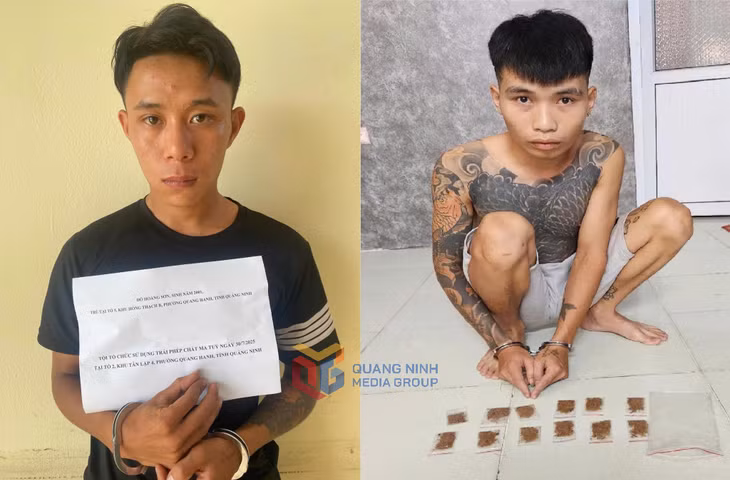 Đối tượng Đỗ Hoàng Sơn và Bùi Đăng Đức