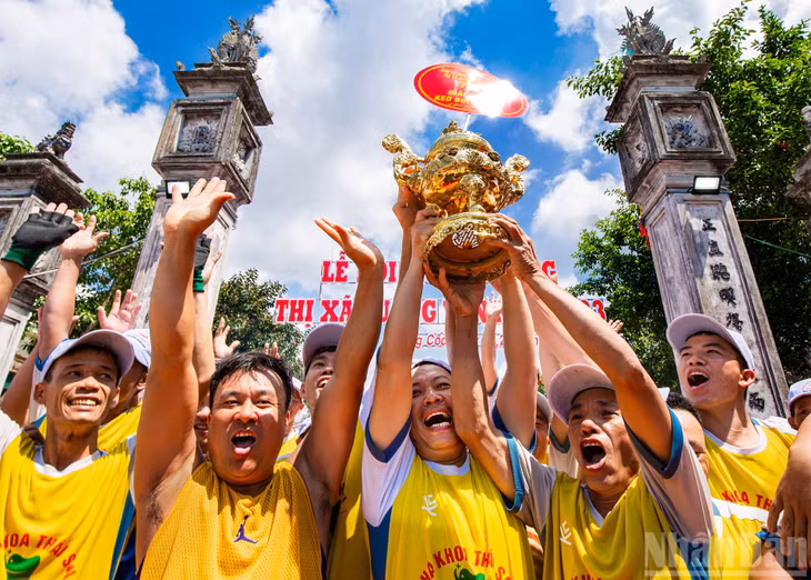 Niềm vui chiến thắng.